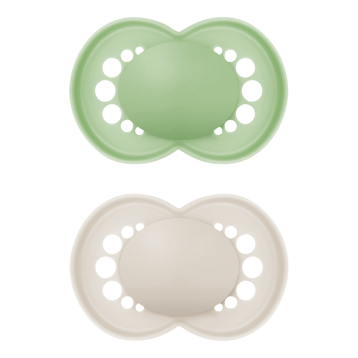 Napp Original Naturgummi 2-pack - Neutral Mam