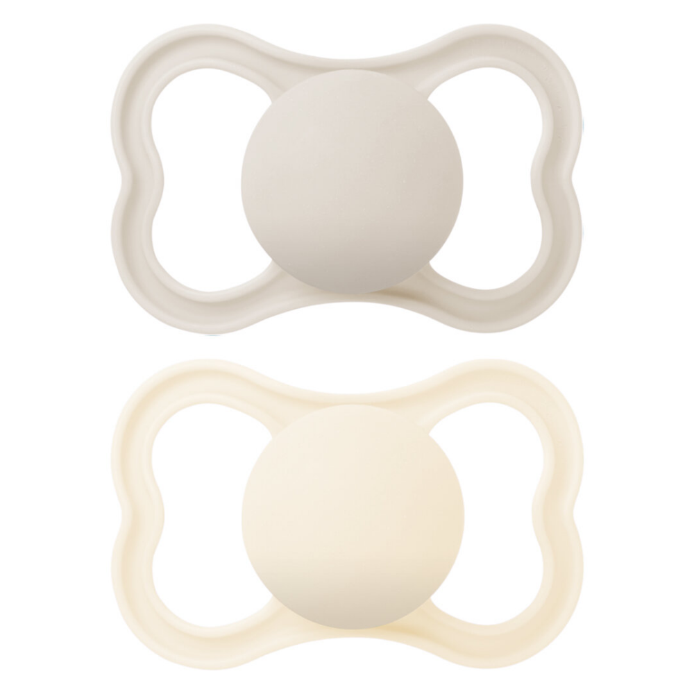 Mam Silikon Napp Air 2-pack Neutral