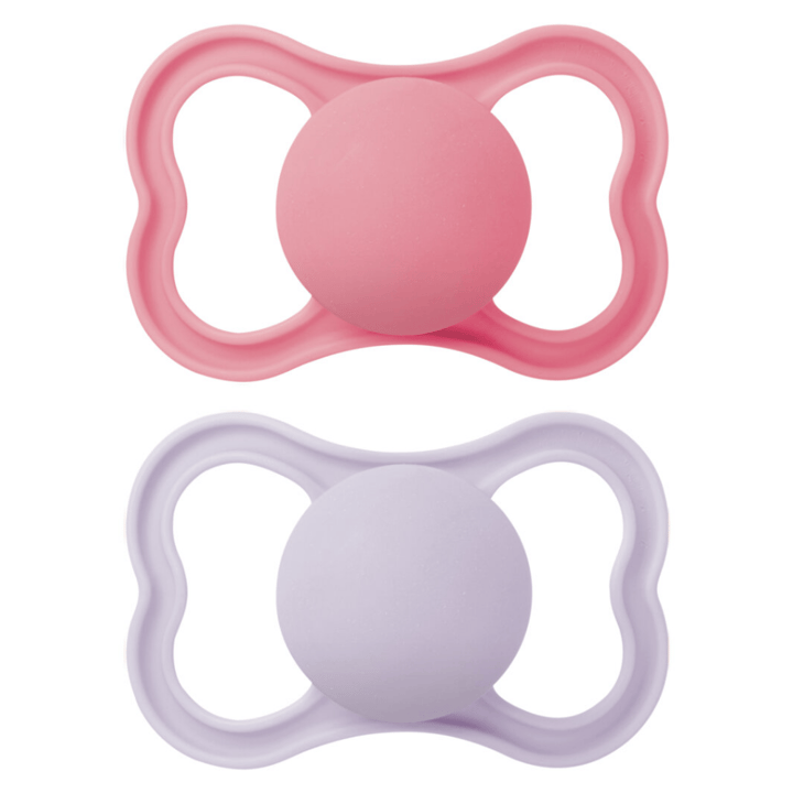 Silikon Napp Air 2-pack - Rosa Mam