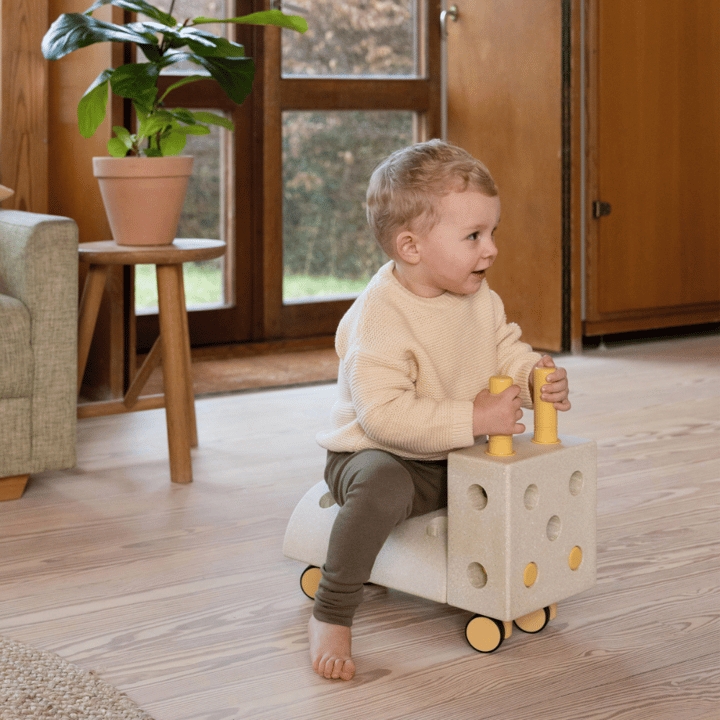 Curiosity Byggsats - Sand Grey/Honey Yellow MODU