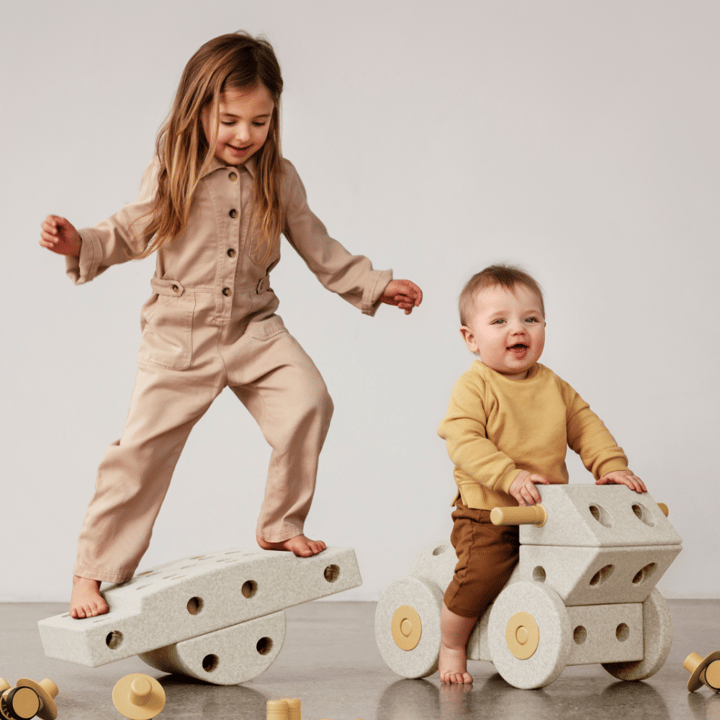 Dreamer Byggsats - Sand Grey/Honey Yellow MODU