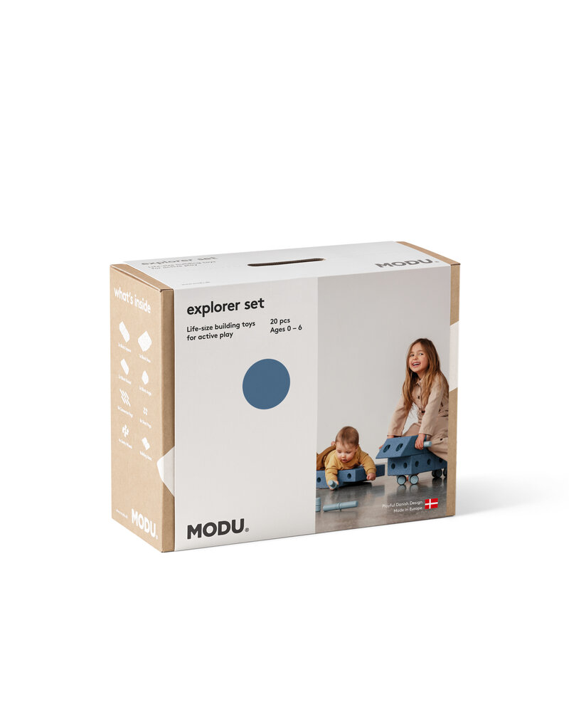 MODU Explorer Byggsats Deep Blue/Sky Blue