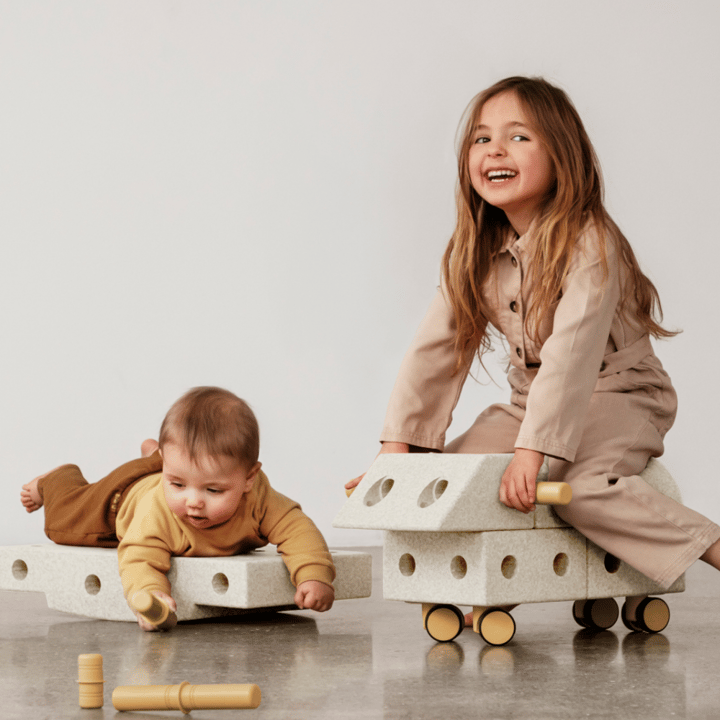 Explorer Byggsats - Sand Grey/Honey Yellow MODU