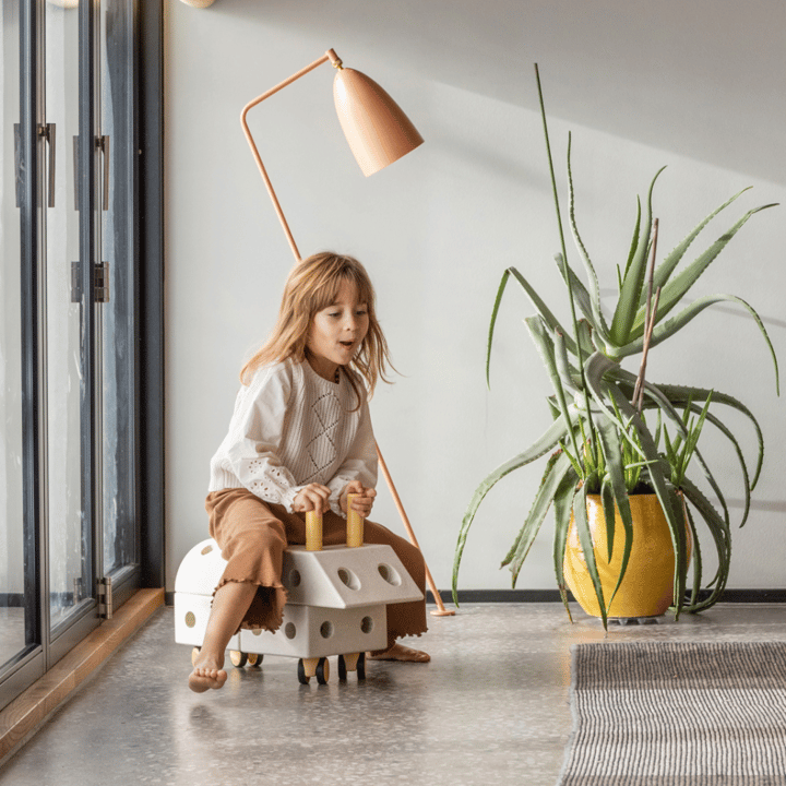 Explorer Byggsats - Sand Grey/Honey Yellow MODU