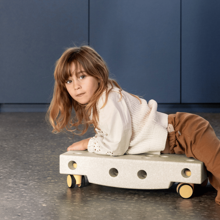 Scooterbräda - Sand Grey/Honey Yellow MODU