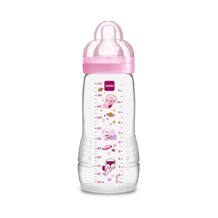 Nappflaska Easy active 330 ml - Rosa Mam