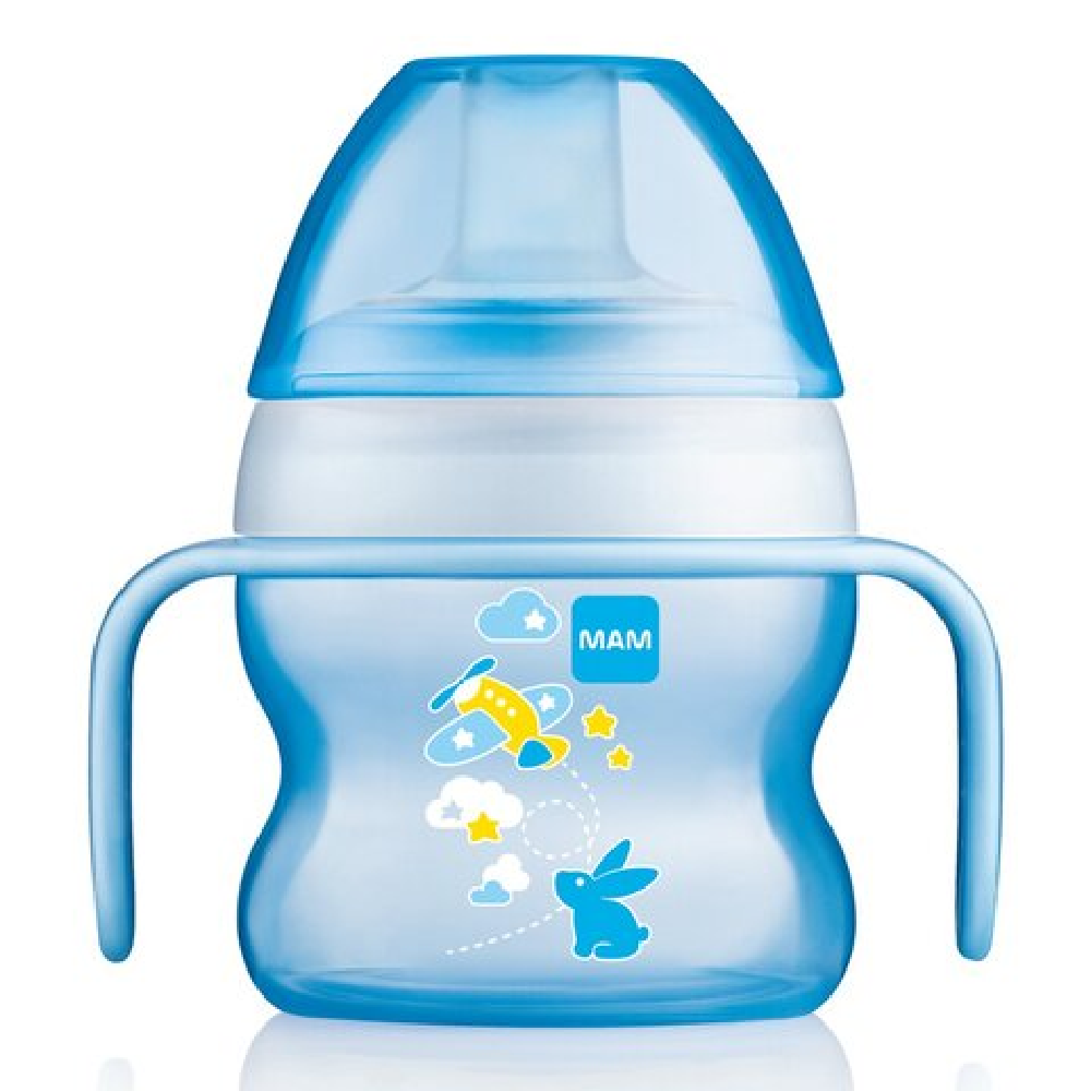 Product Image for Mam  Pipmugg starter cup 150 ml, Blå - BabyWorld