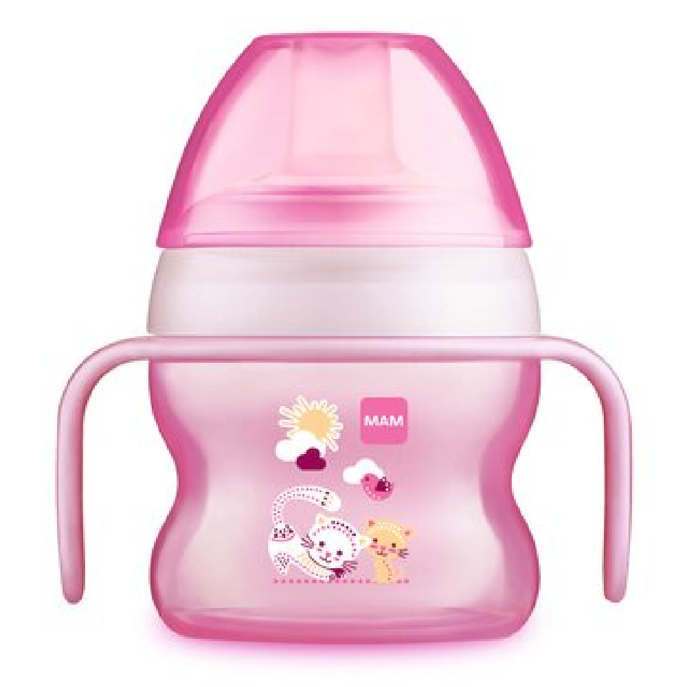 Product Image for Mam  Pipmugg starter cup 150 ml, Rosa - BabyWorld