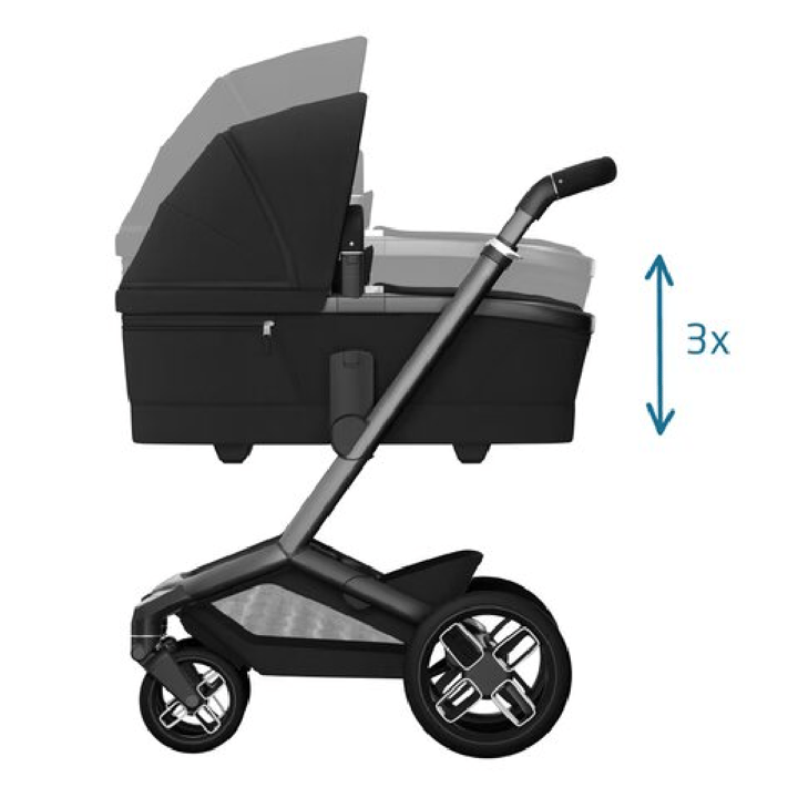 Fame Liggdel - Twillic Black Maxi-Cosi