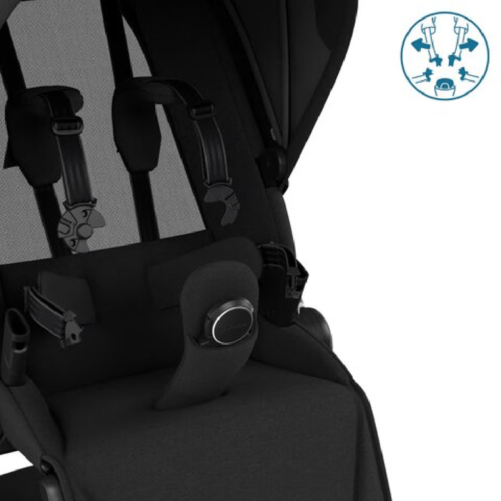 Fame Sittvagn - Twillic Black Maxi-Cosi