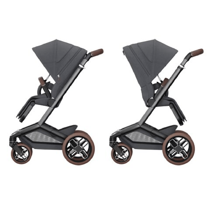 Fame Sittvagn - Twillic Graphite Maxi-Cosi