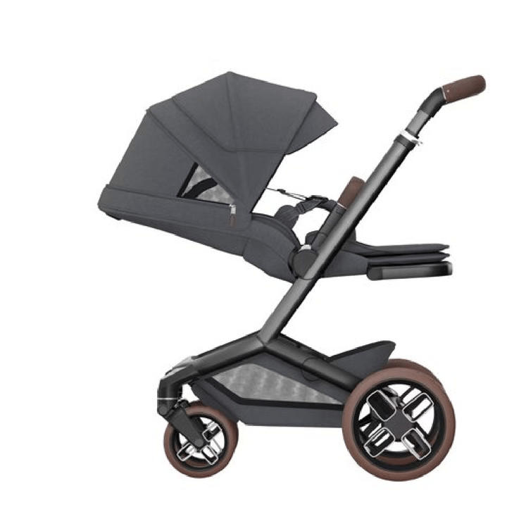 Fame Sittvagn - Twillic Graphite Maxi-Cosi