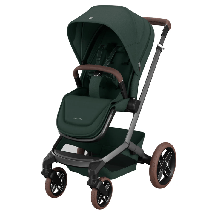 Fame Sittvagn - Twillic Green Maxi-Cosi
