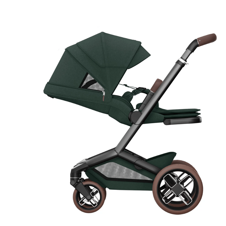 Fame Sittvagn - Twillic Green Maxi-Cosi