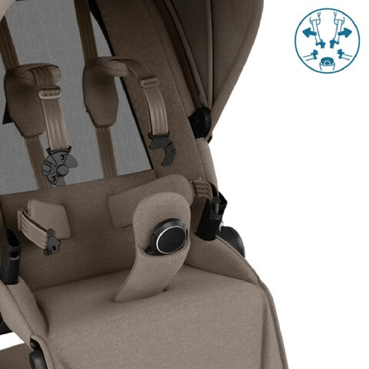 Fame Sittvagn - Twillic Truffle Maxi-Cosi