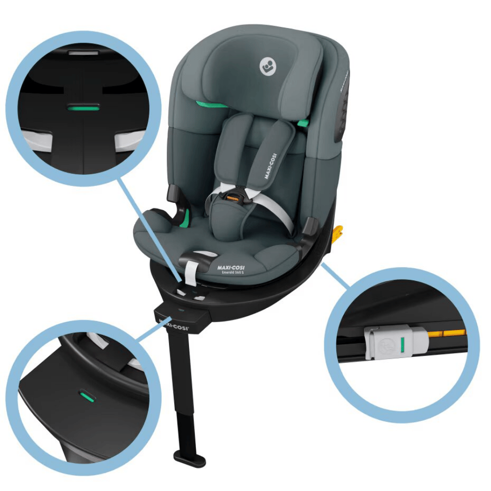 Emerald 360 S - Tonal Graphite MAXI COSI