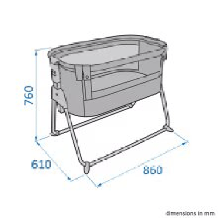 Tori Side by Side Säng - Grey ECO MAXI COSI