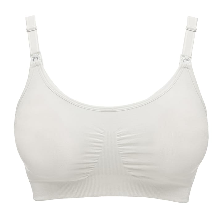 3-i-1 amnings- och pumpnings-BH - Vit Medela