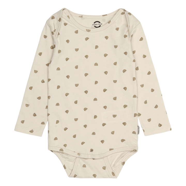 2-Pack Långärmad Body - Dijon MIKK-LINE