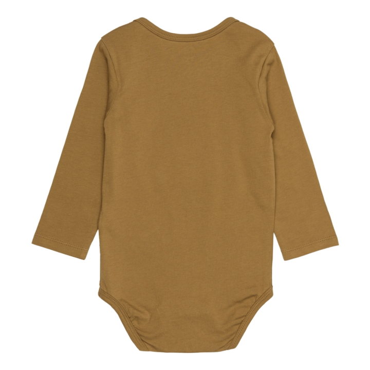 2-Pack Långärmad Body - Dijon MIKK-LINE