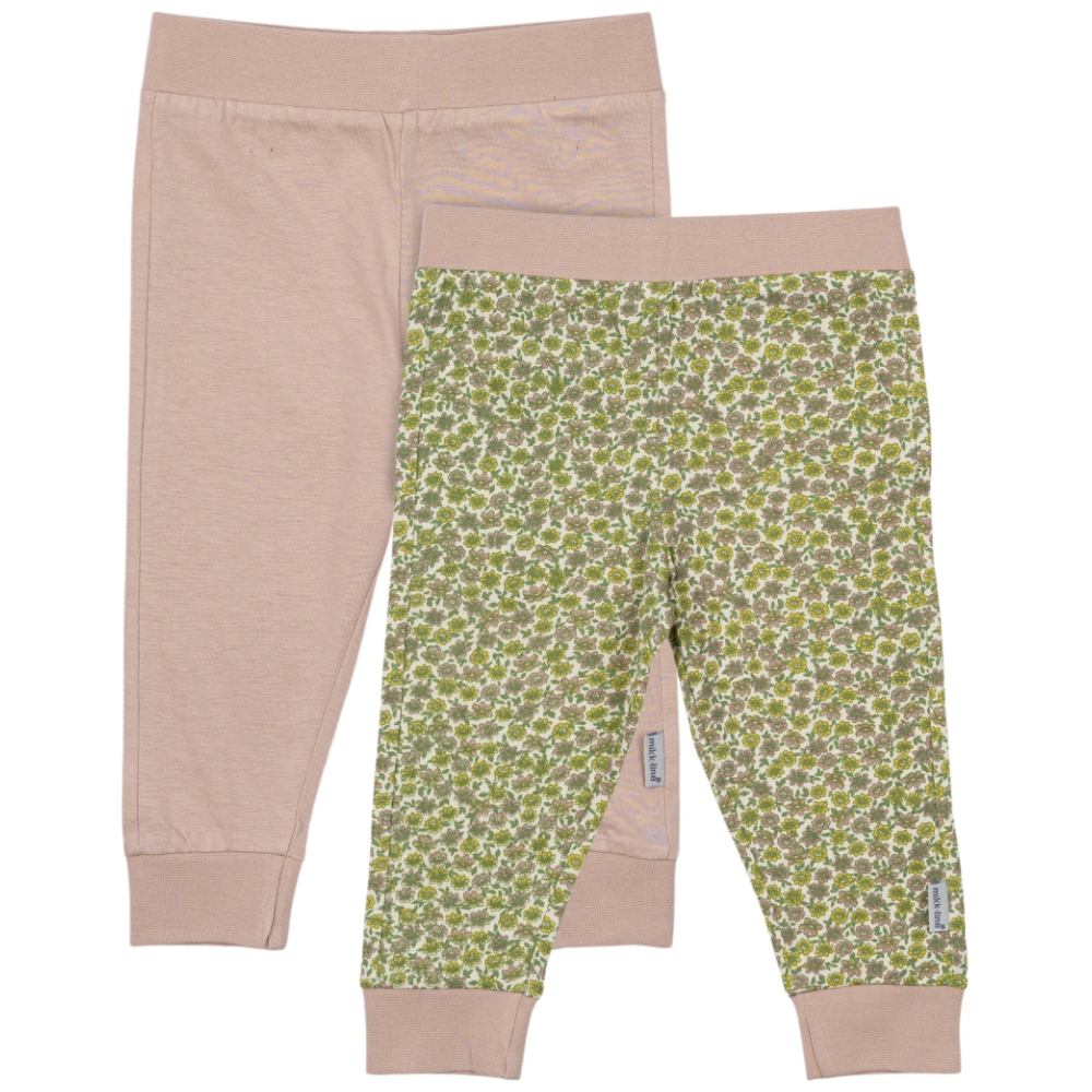 MIKK-LINE 2-Pack Leggings Adobe Rose