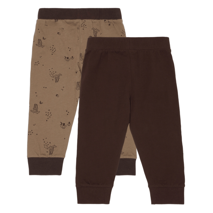 2-Pack Leggings - Chocolate MIKK-LINE
