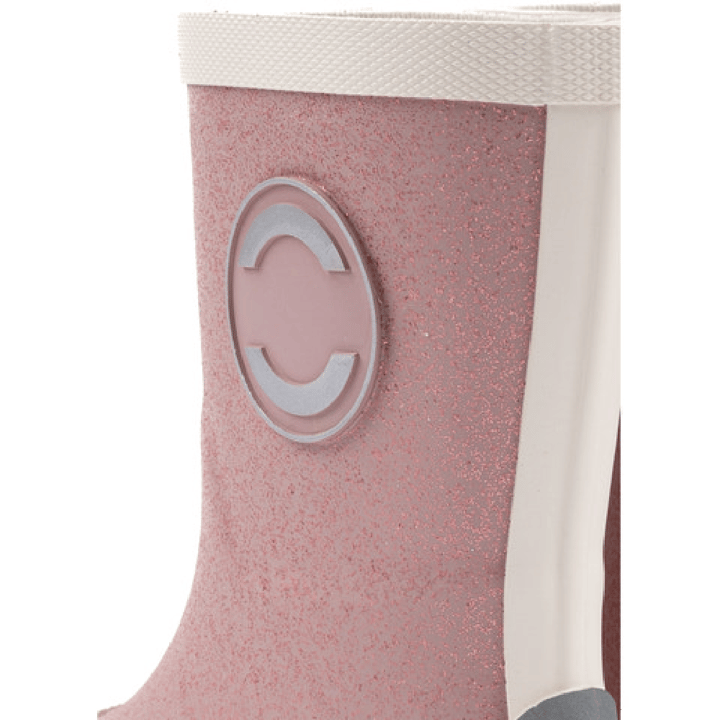 Gummistövel Glitter - Barefoot - Woodrose MIKK-LINE