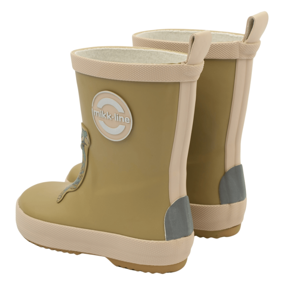Gummistövlar 3D Patch - Barefoot - Kelp MIKK-LINE