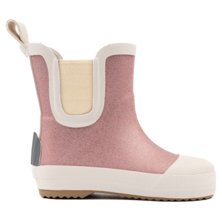 Kort Gummistövel Glitter - Barefoot - Woodrose MIKK-LINE