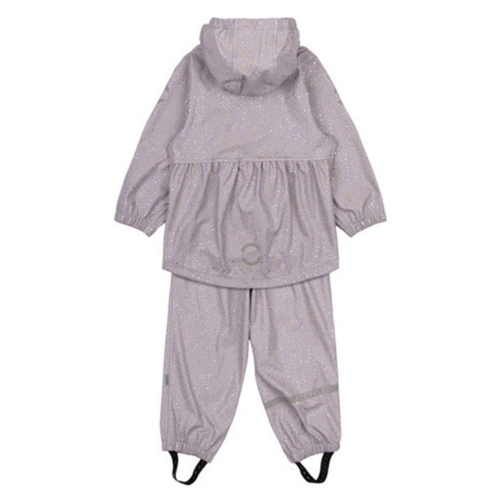 Regnkläder Med Glitter PU - Lavender MIKK-LINE