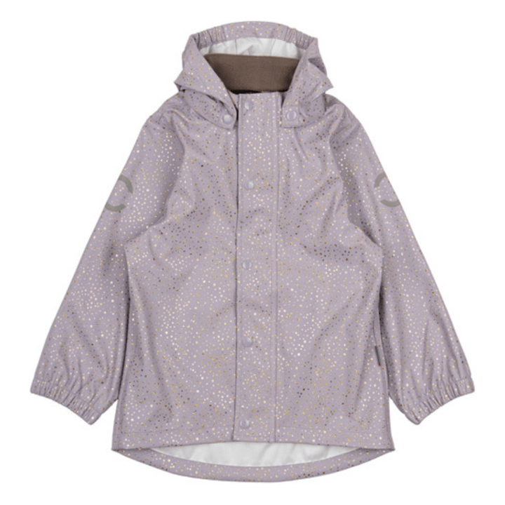 Regnkläder Med Glitter PU - Lavender MIKK-LINE