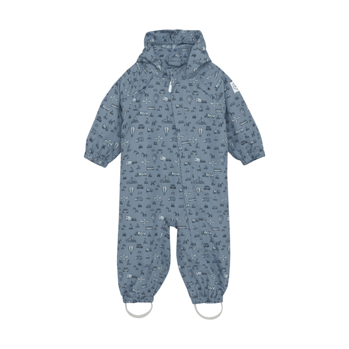 Baby Overall Shell - Faded Denim
