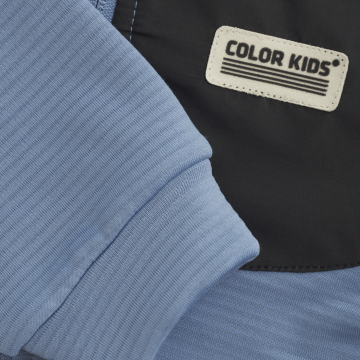 Fleecejacka Stretch - Faded Denim COLOR KIDS