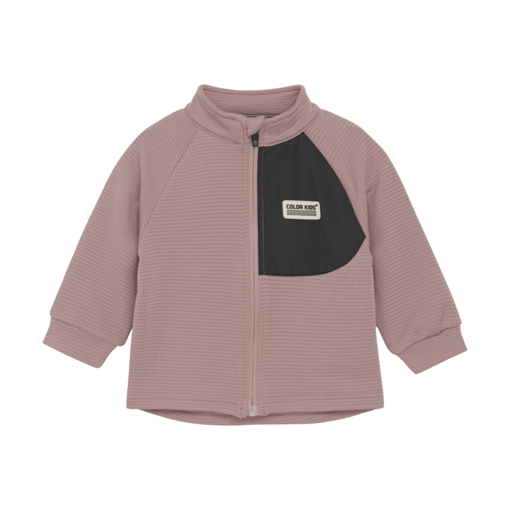 Fleecejacka Stretch - Woodrose COLOR KIDS