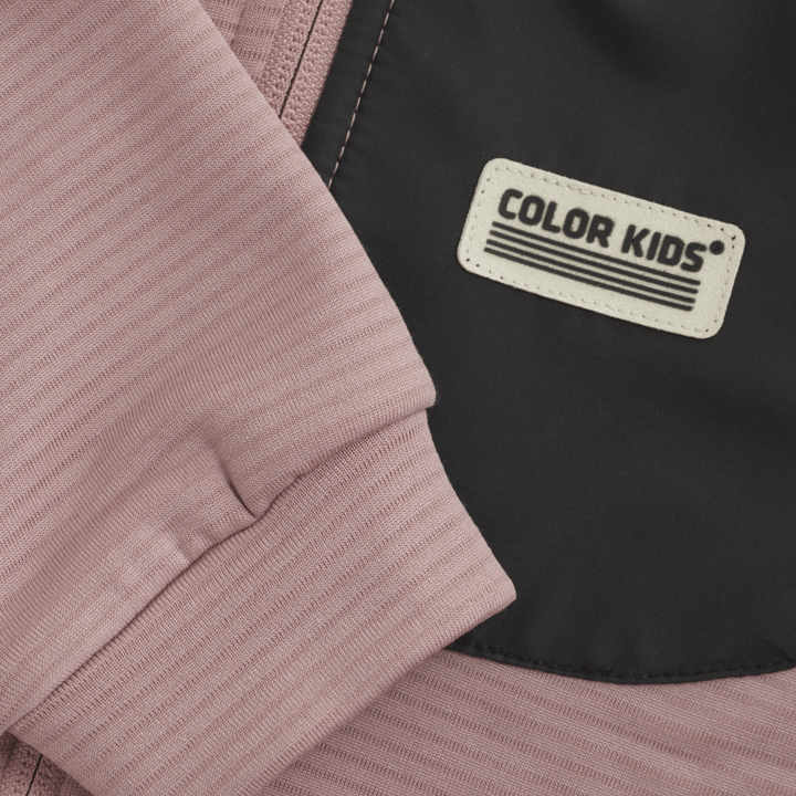 Fleecejacka Stretch - Woodrose COLOR KIDS