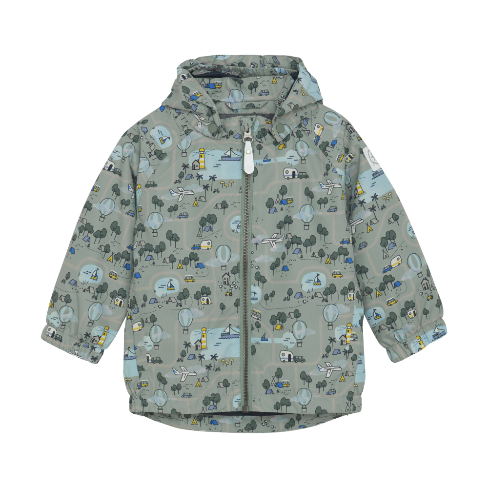 COLOR KIDS Jacka AOP Iceberg Green