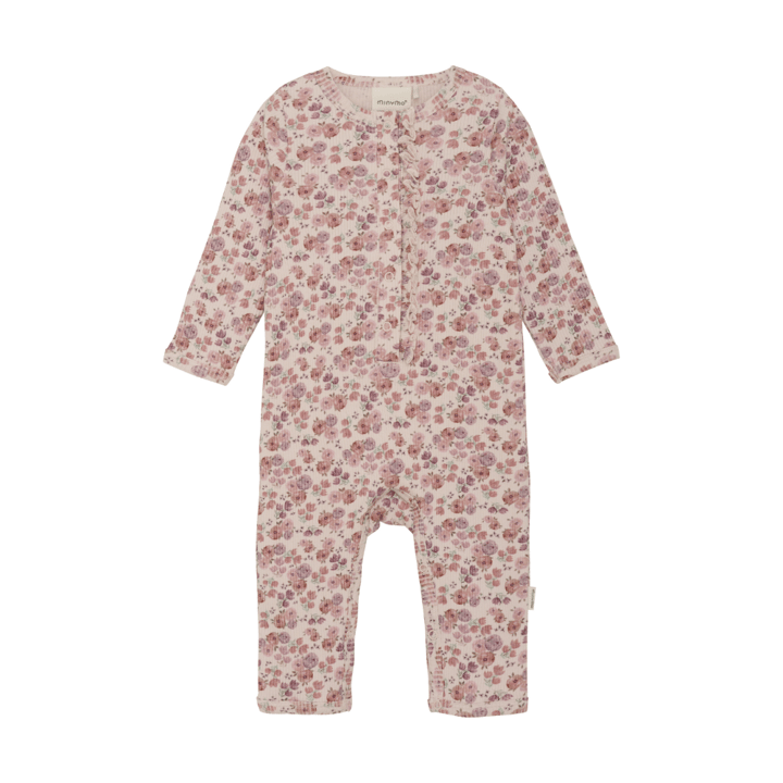 Jumpsuit Ribbad Peach Whip Minymo