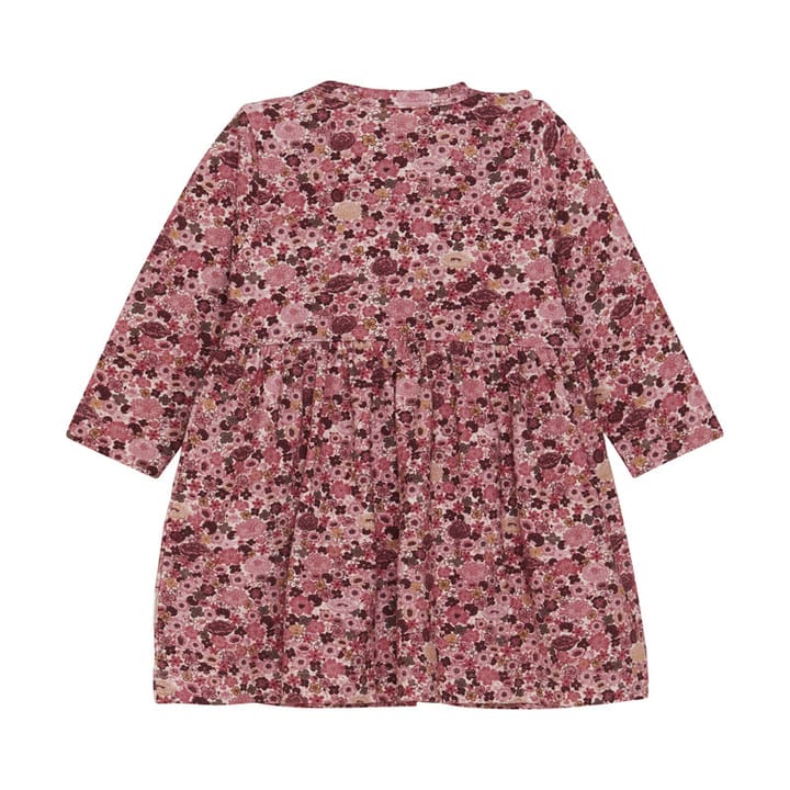 Långärmad Klänning - Dusty Rose Minymo