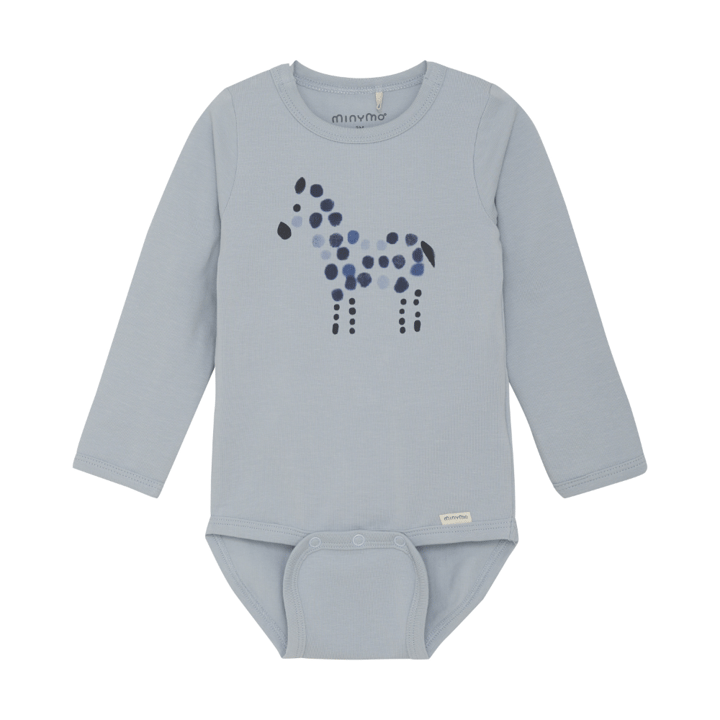 Långärmad Body Blue Fog Minymo