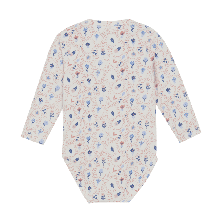 Långärmad Body Marshmallow White Minymo