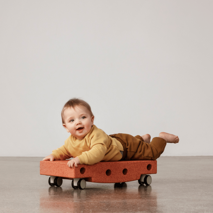 Scooterbräda - Burnt Orange / Dusty Green MODU