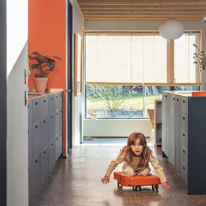 Scooterbräda - Burnt Orange / Dusty Green MODU