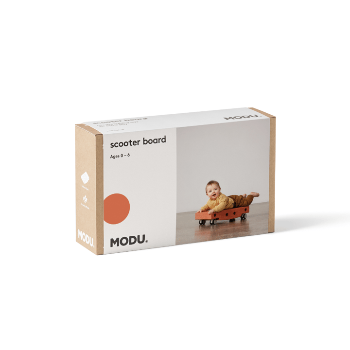 Scooterbräda - Burnt Orange / Dusty Green MODU
