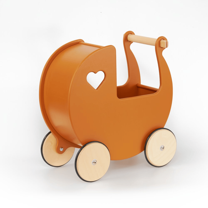 Dockvagn Luksus - Brun MOOVER TOYS