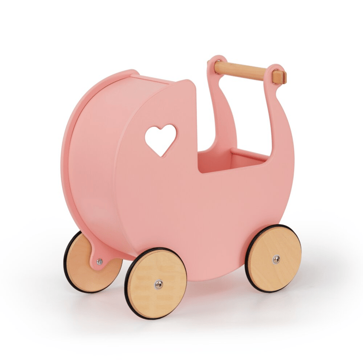 Dockvagn Luksus - Rosa MOOVER TOYS