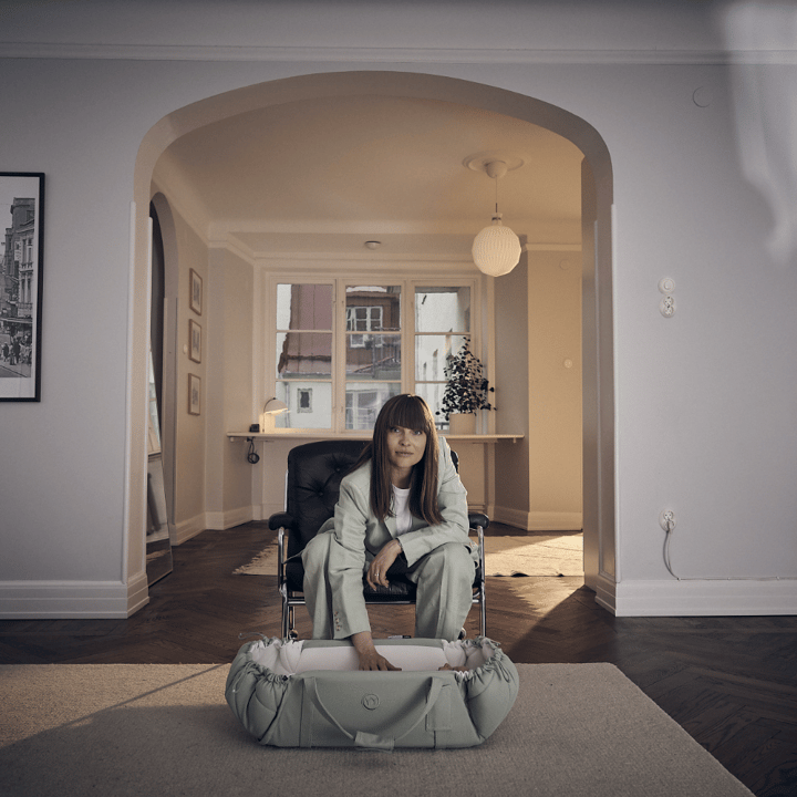 Babynest SleepCarrier X - Agave Green Najell