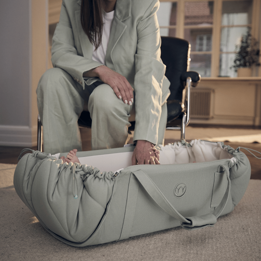 Babynest SleepCarrier X - Agave Green Najell