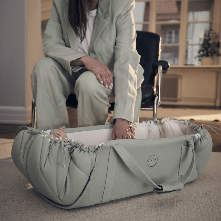 Babynest SleepCarrier X - Agave Green Najell