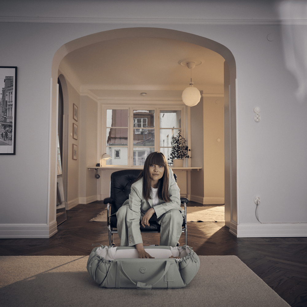 Babynest SleepCarrier X - Agave Green Najell