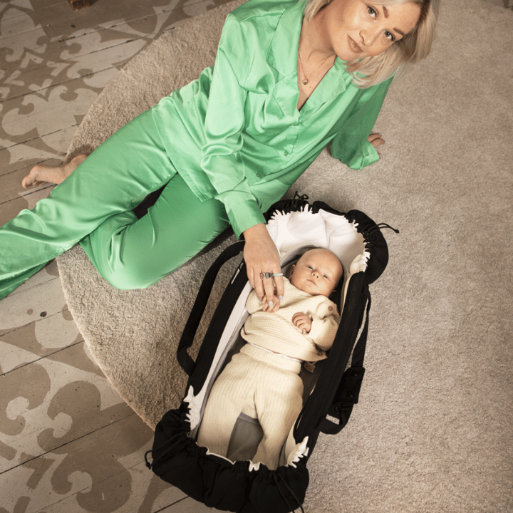 Babynest SleepCarrier X - Matte Black Najell